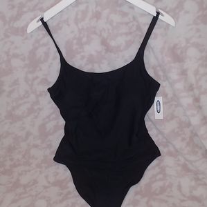 Black Swimsuit Size Medium Old Navy